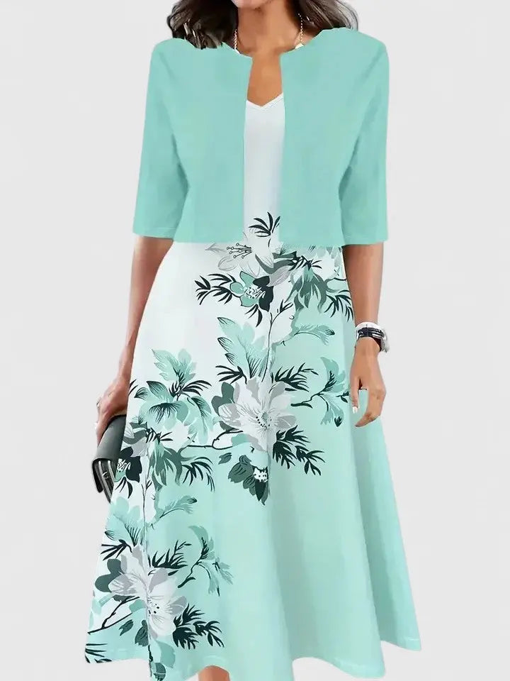 Chantal | Elegant Midi Dress Clara Monroe