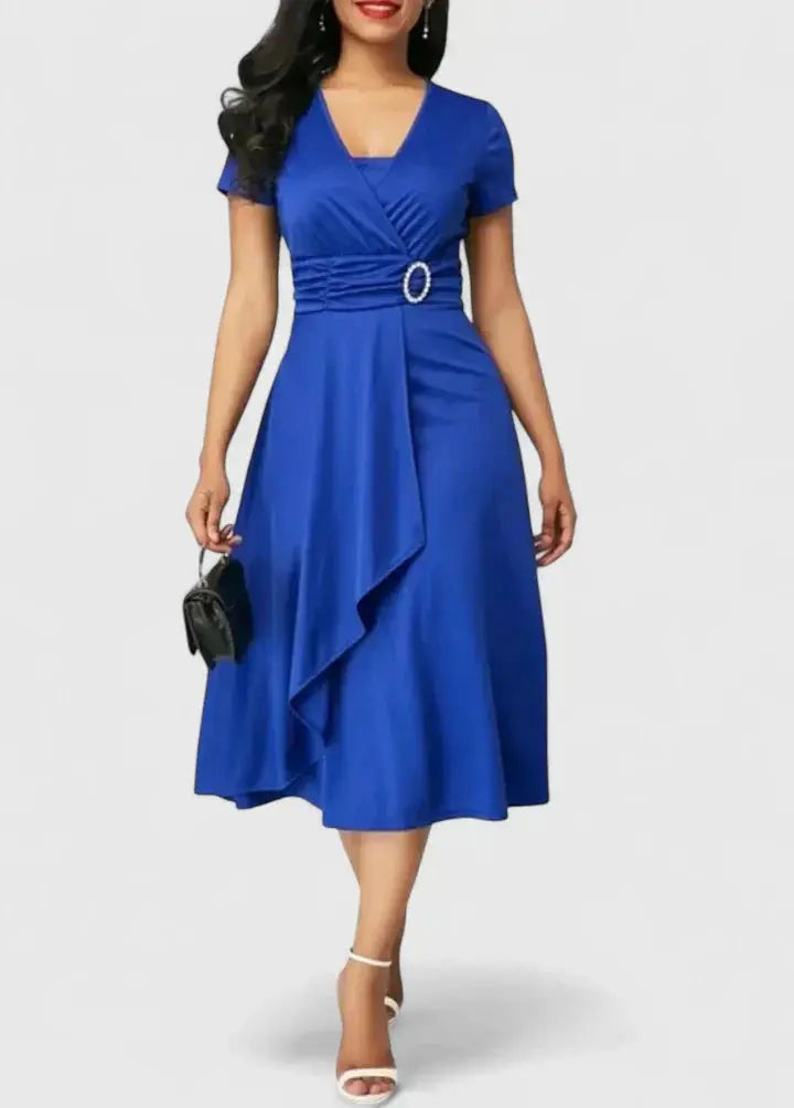 Zhyrelle | Elegant Midi Dress Clara Monroe