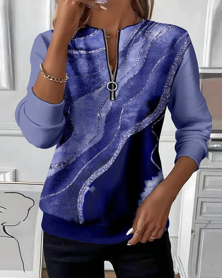 Lera - Sweatshirt Décontracté Vintage