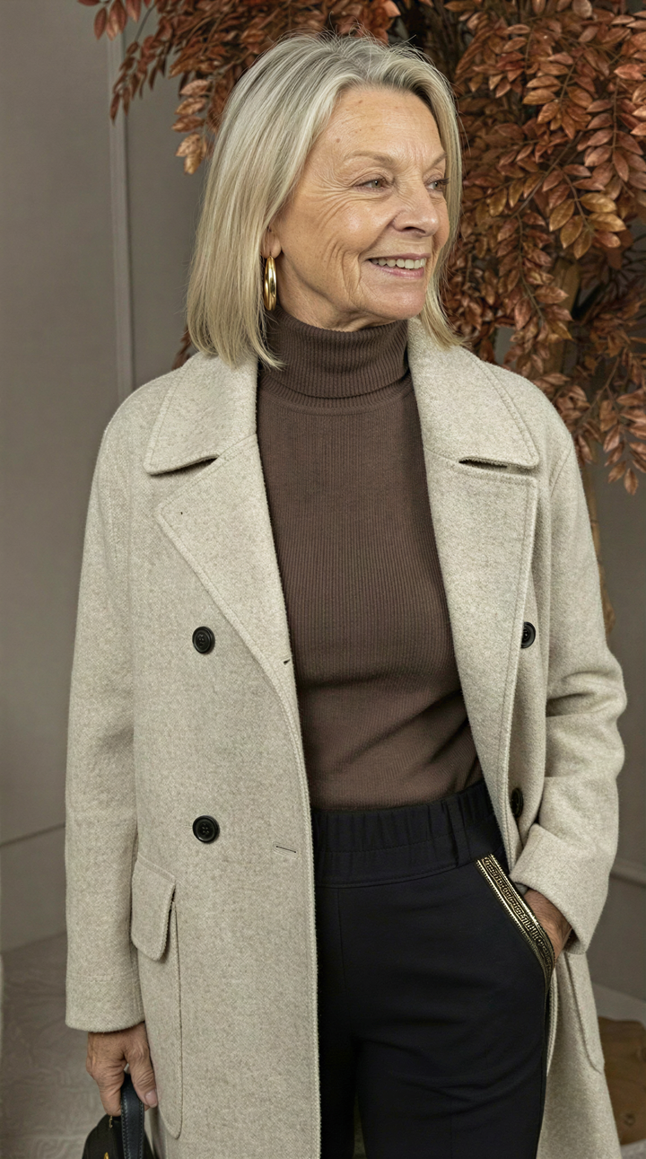 Megan - Manteau Cachemire Élégant