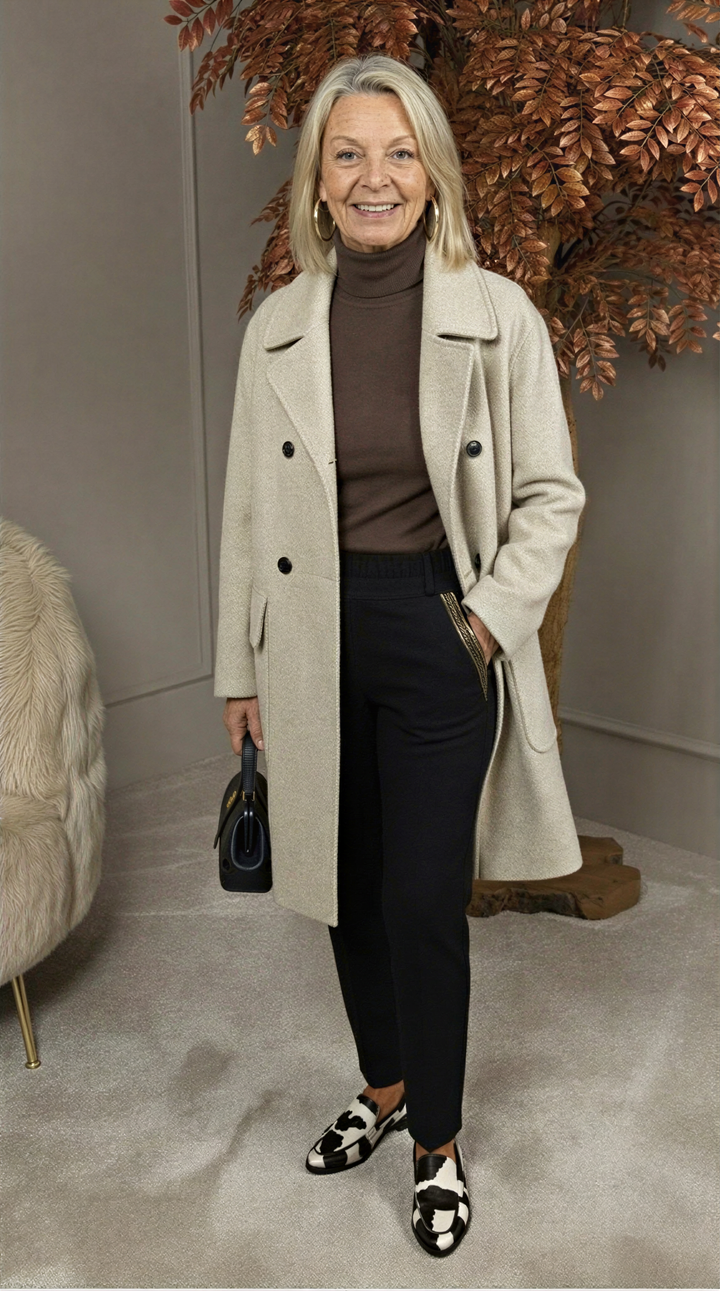 Megan - Manteau Cachemire Élégant