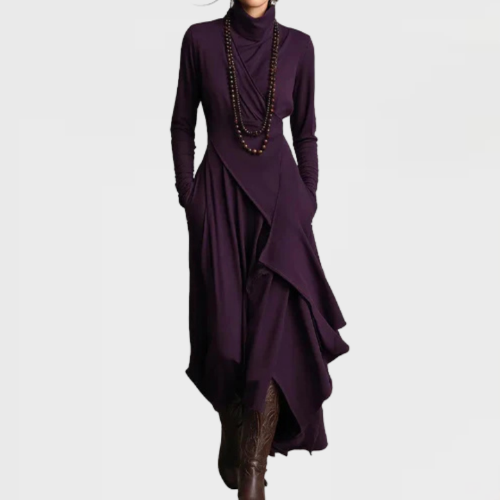 Violet | Maxi Pleated Dress