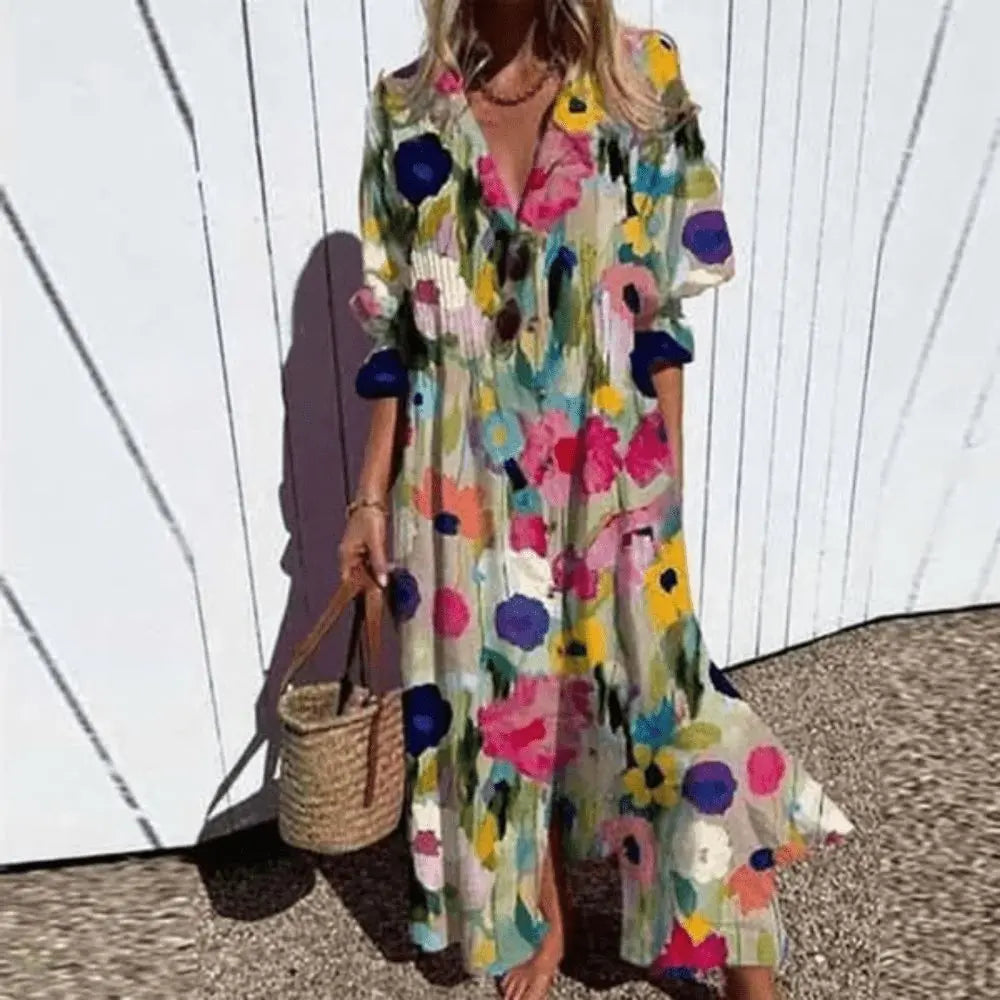 Zariah | Elegant Bohemian Dress Clara Monroe