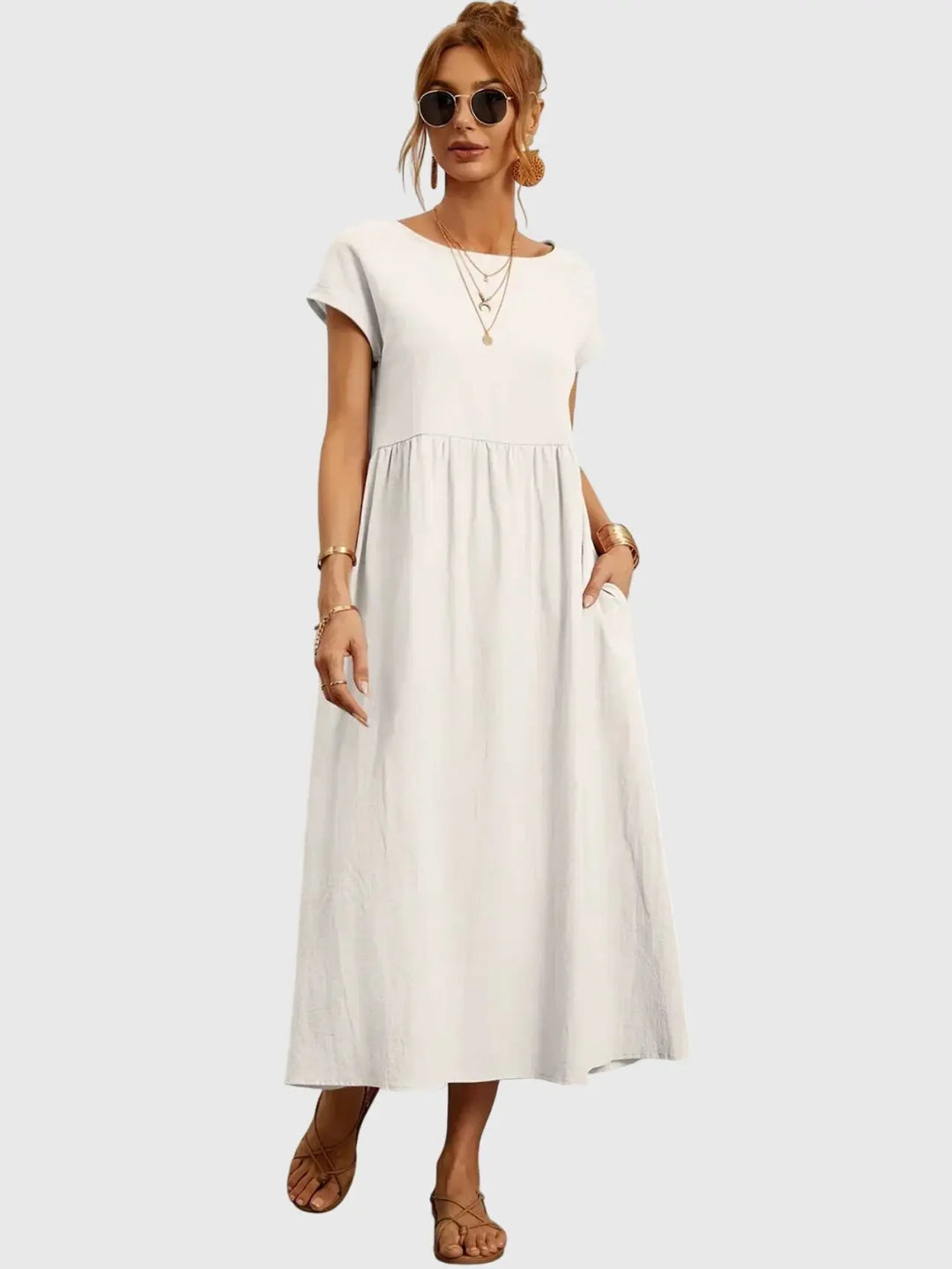Giselle™ - Casual Pocket Dress Clara Monroe