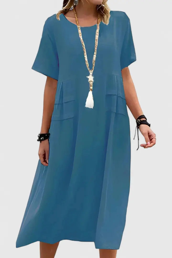 Krystina | Elegant Midi Dress Clara Monroe