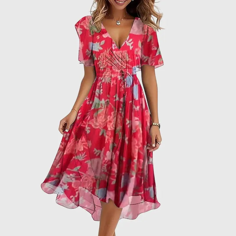 Catalina™ | Chic Midi Dress Clara Monroe