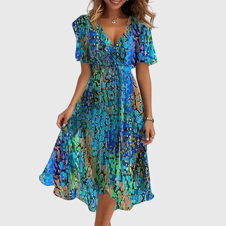 Catalina™ | Chic Midi Dress Clara Monroe