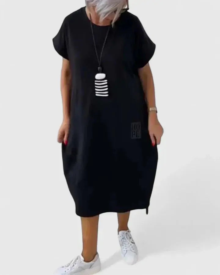 Thalyssiah | Comfortable Midi Dress Clara Monroe
