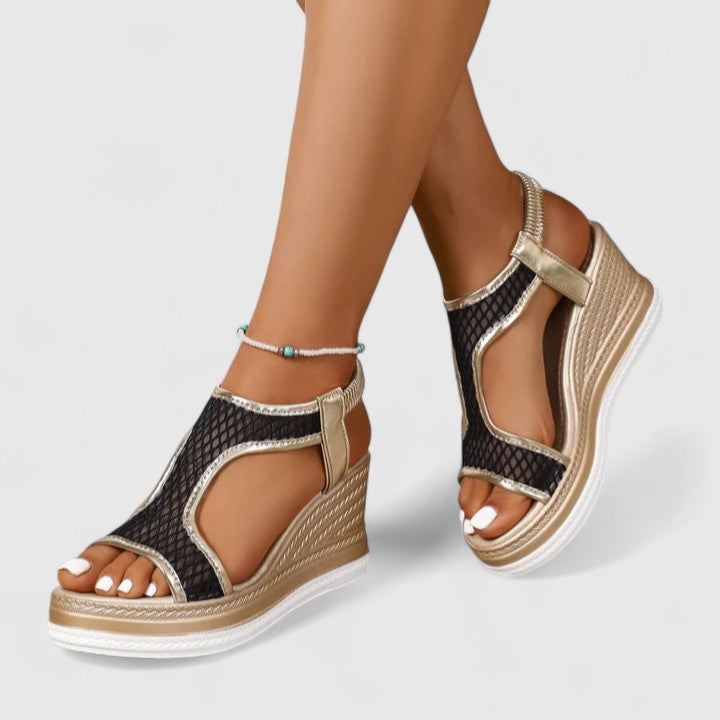 Jessica | Orthopedic Wedge Sandals Clara Monroe