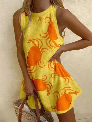 Adalee™ Linen Mini Dress Local Neighbours Sedona