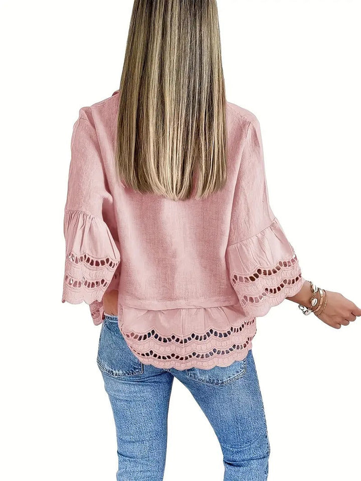 Emily - Blouse Aérée Chic