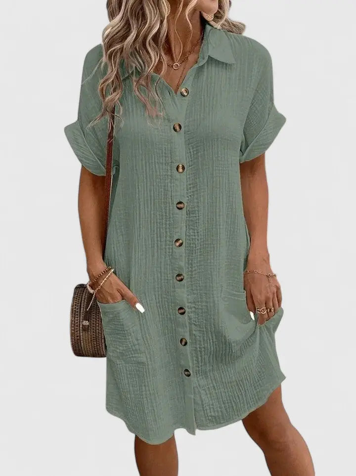Gianelleza™ | Sophisticated Midi Dress Clara Monroe