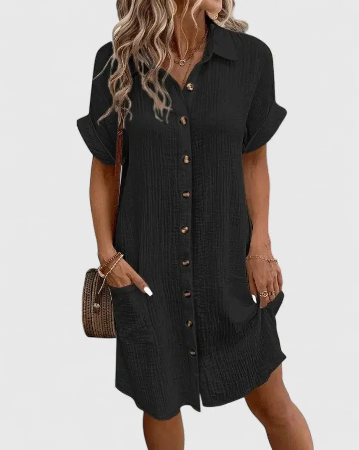 Gianelleza™ | Sophisticated Midi Dress Clara Monroe