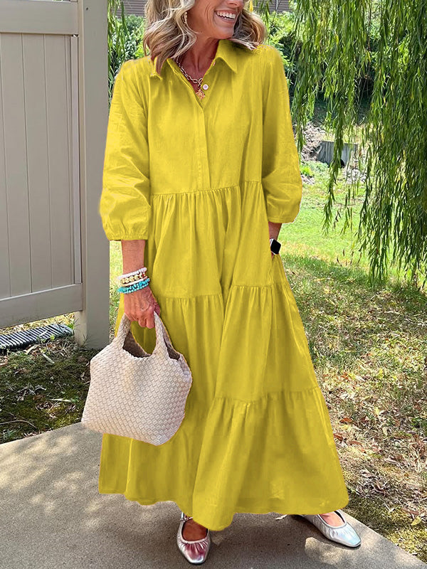 Bente - Robe Maxi Élégante