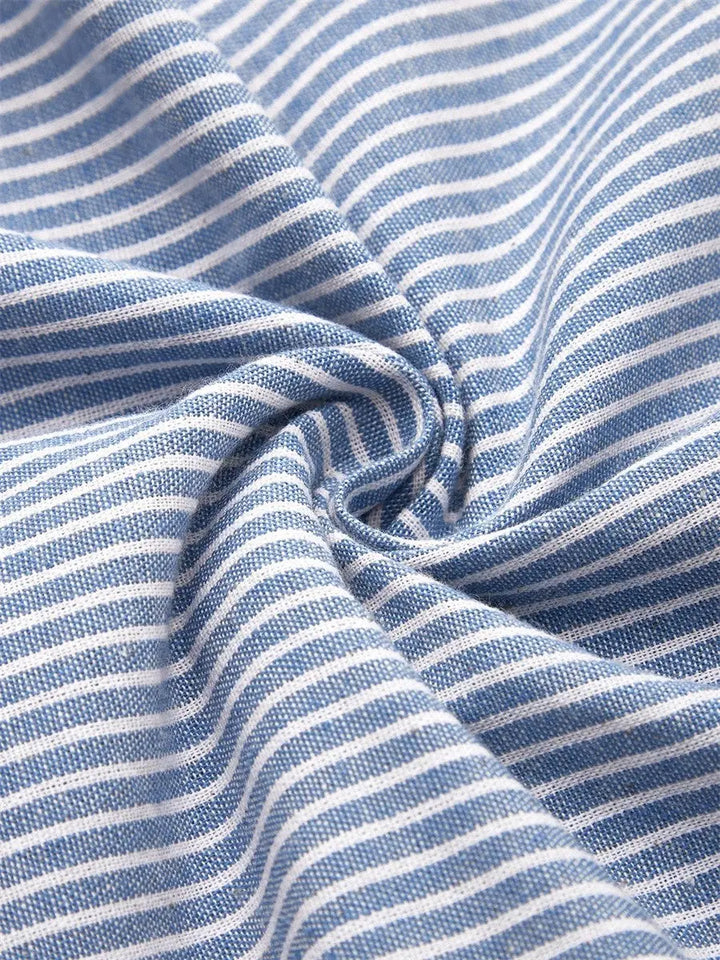 Wanda™ Striped Midi Dress Clara Monroe