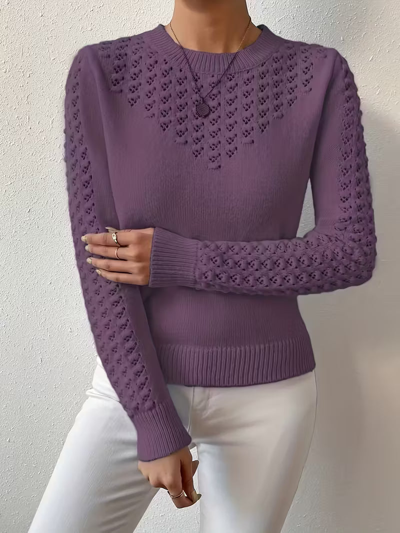 Shannen - Pull Élégant en Tricot