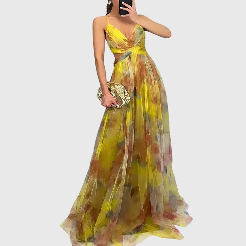 Giselle™ | Floral Maxi Dress Clara Monroe