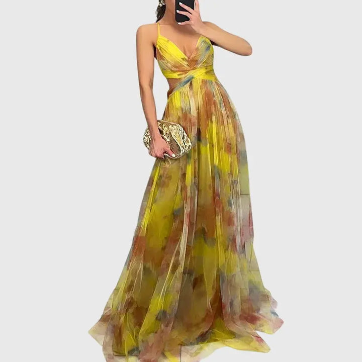 Giselle™ | Floral Maxi Dress Clara Monroe