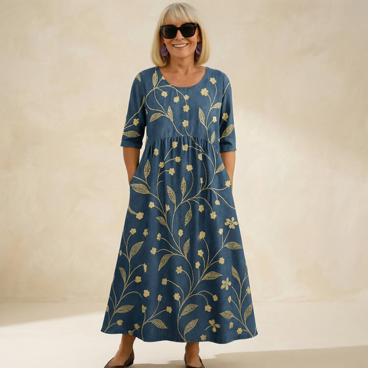 Lily | Midi Dress - Effortless Comfort
