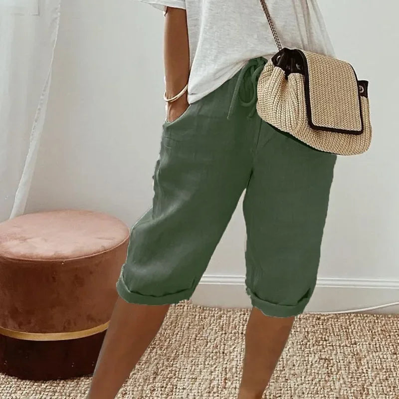 Janet | Linen Full Shorts Local Neighbours Sedona