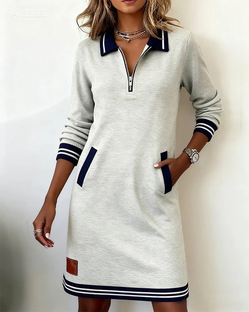 Nadege - Robe Sporty-Chic Élégante