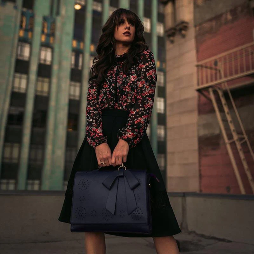 Bernadette - Sac Élégant à Nœud