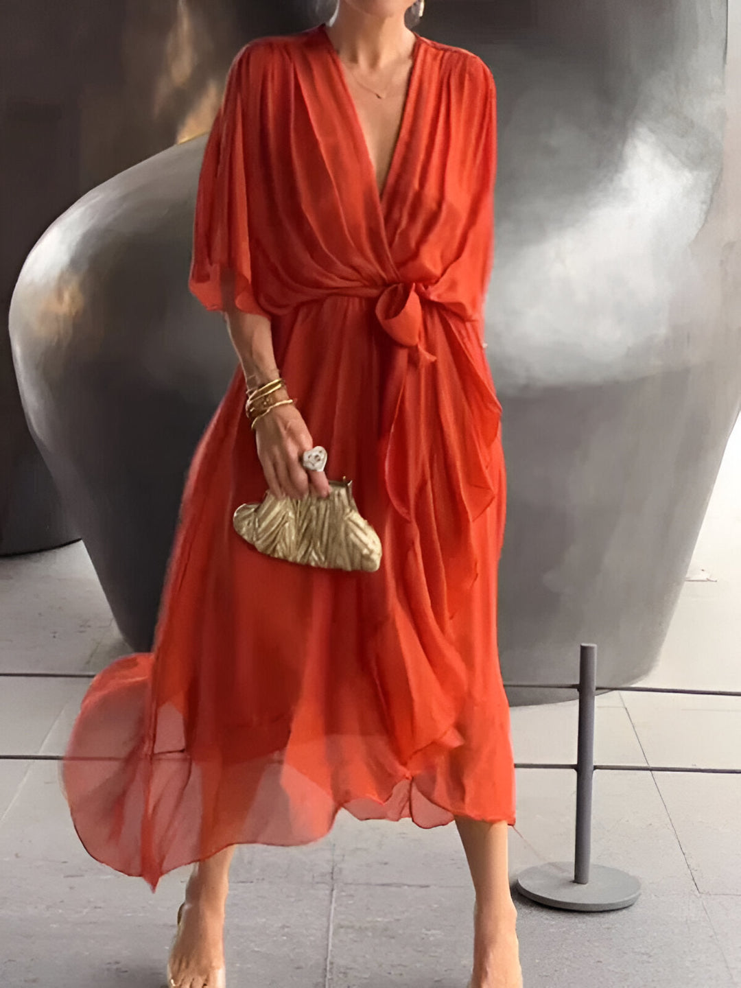 Monica - Robe Fluide Élégante