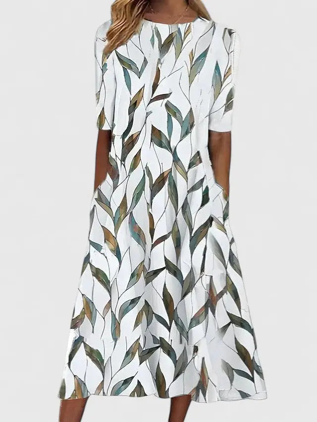 Karelieth | Sophisticated Midi Dress Clara Monroe