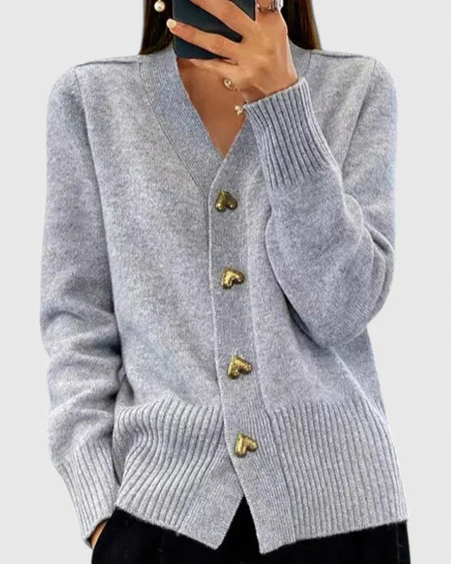 Carey - Élégant Cardigan Polyvalent