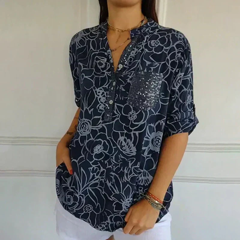 Lotte - Blouse à Imprimé Floral