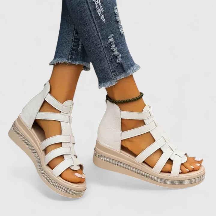 Kendall | Orthopedic Strass Sandals Clara Monroe