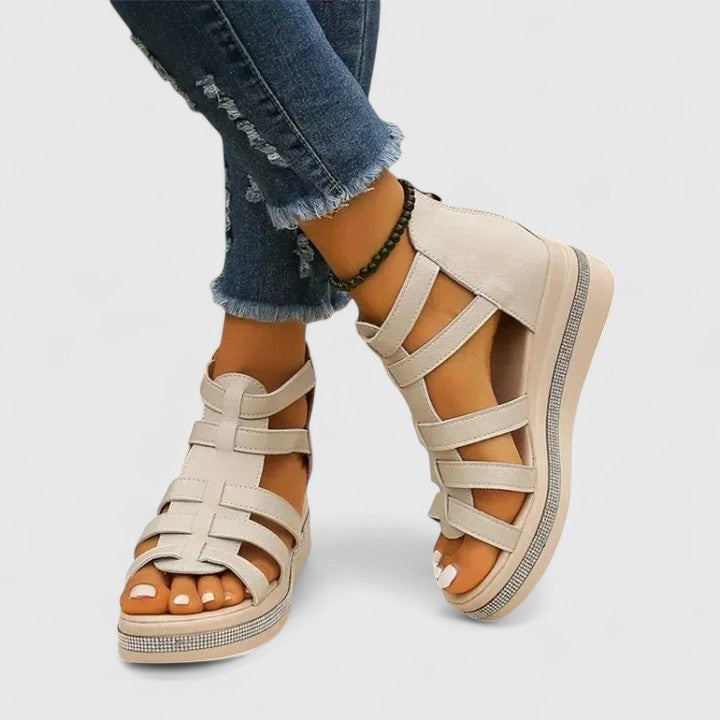 Kendall | Orthopedic Strass Sandals Clara Monroe