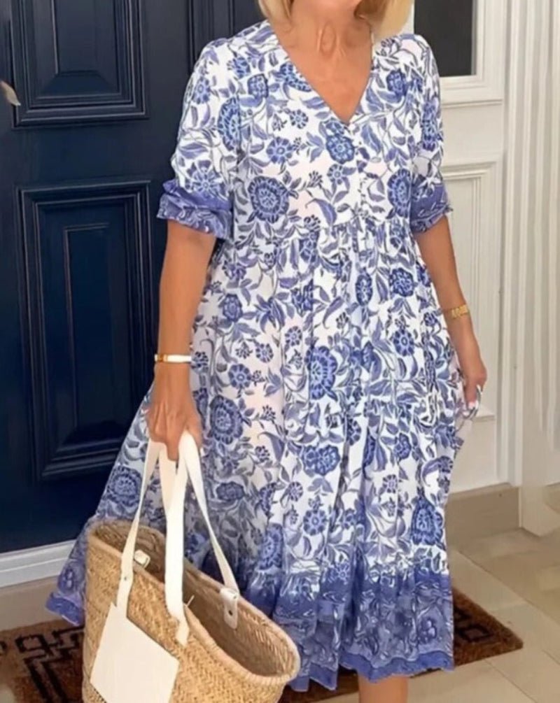 Manelle - Robe D'été Élégante